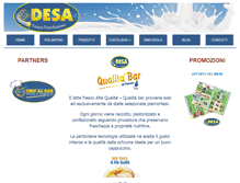Tablet Screenshot of desa.it