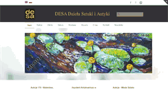 Desktop Screenshot of desa.art.pl